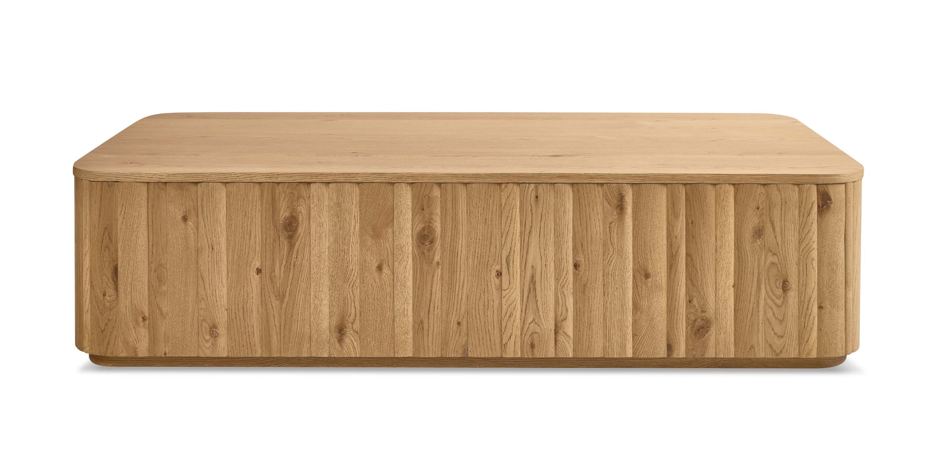 Andora Rectangular Plinth Cocktail Table Bassett