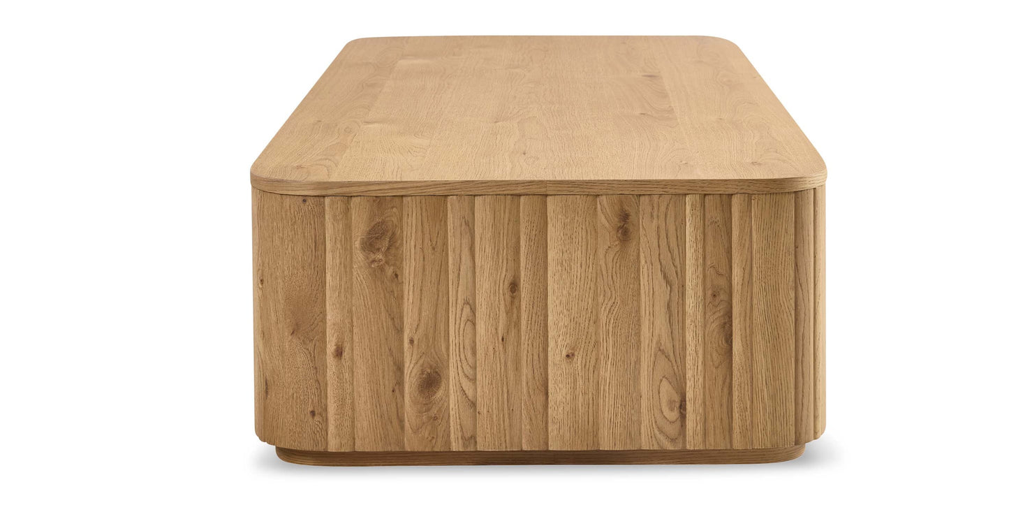 Andora Rectangular Plinth Cocktail Table Bassett