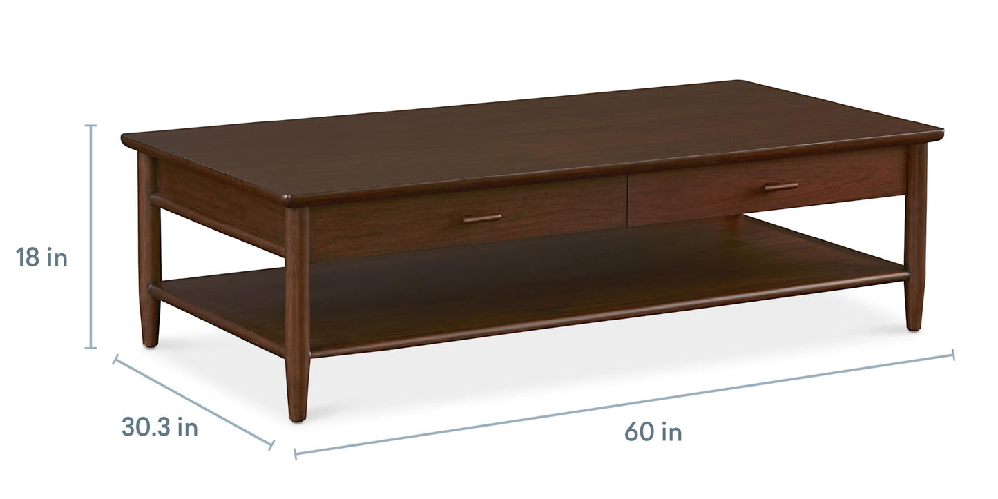 Copenhagen Rectangular Cocktail Table Bassett