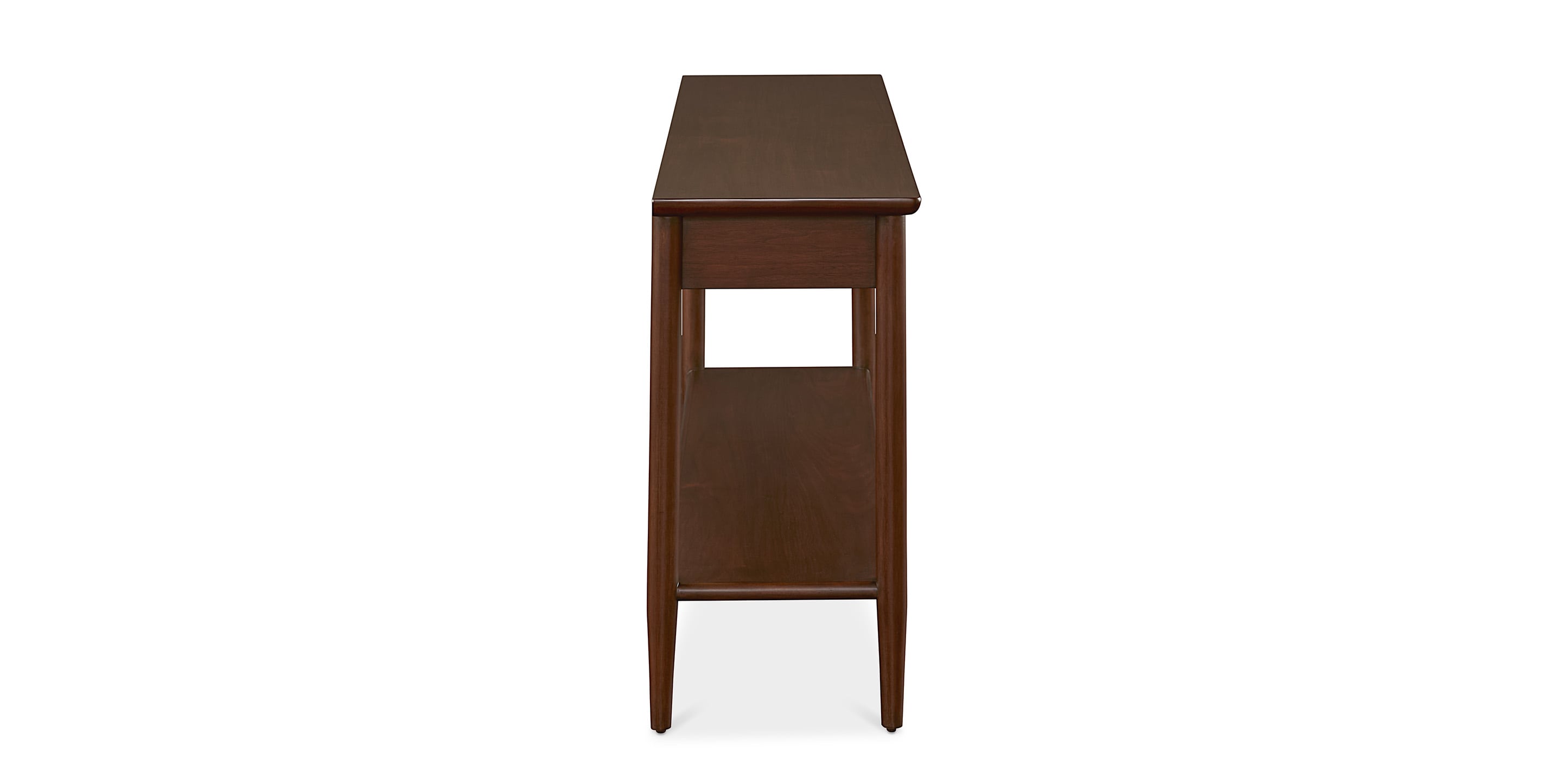 Bassett Copenhagen 72" Console Table — Walnut, Made in the USA Bassett Console Table