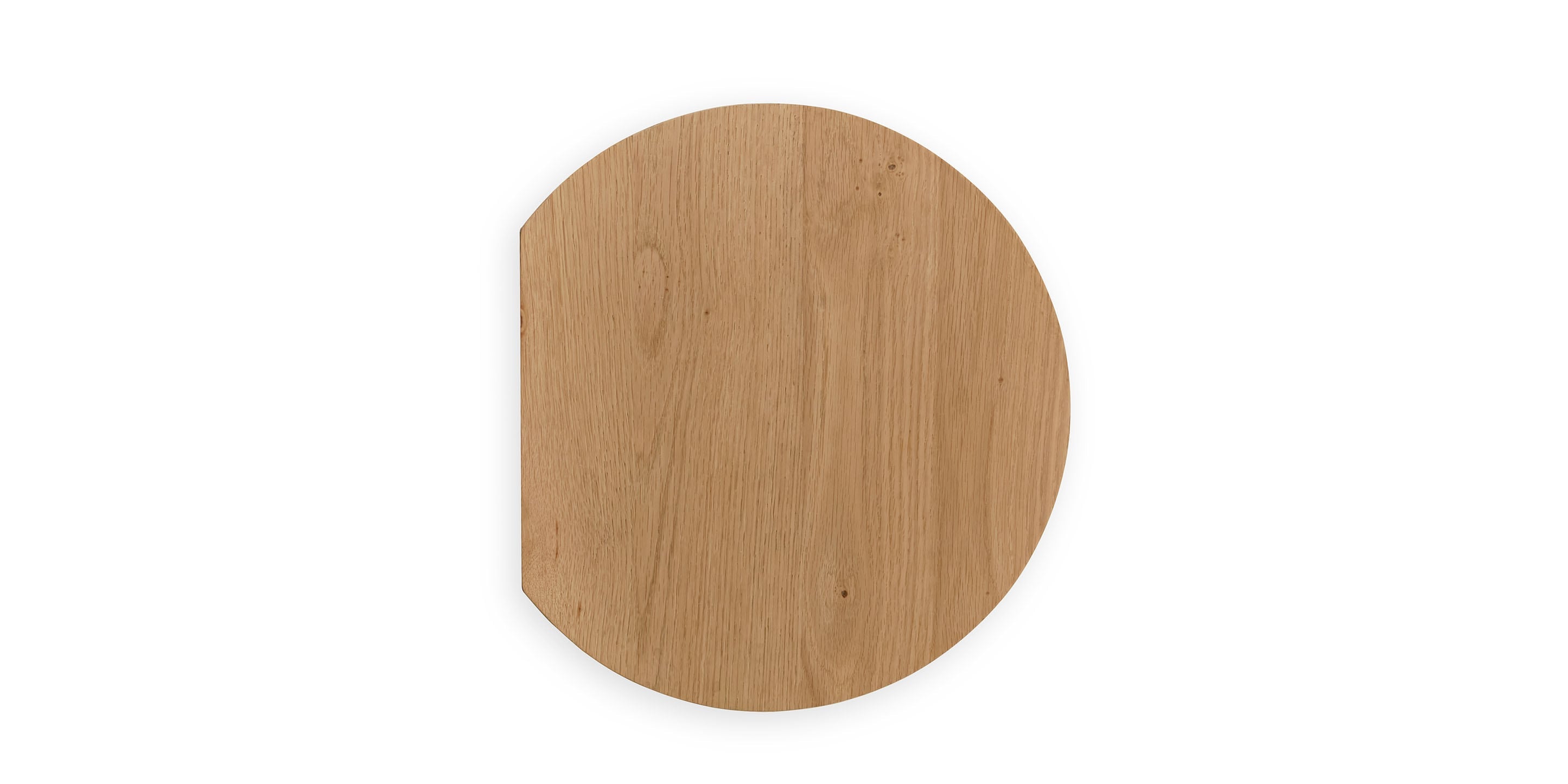 Bassett Newbury Spot Tier Side Table — Two Tiers, Made in the USA — Natural finish