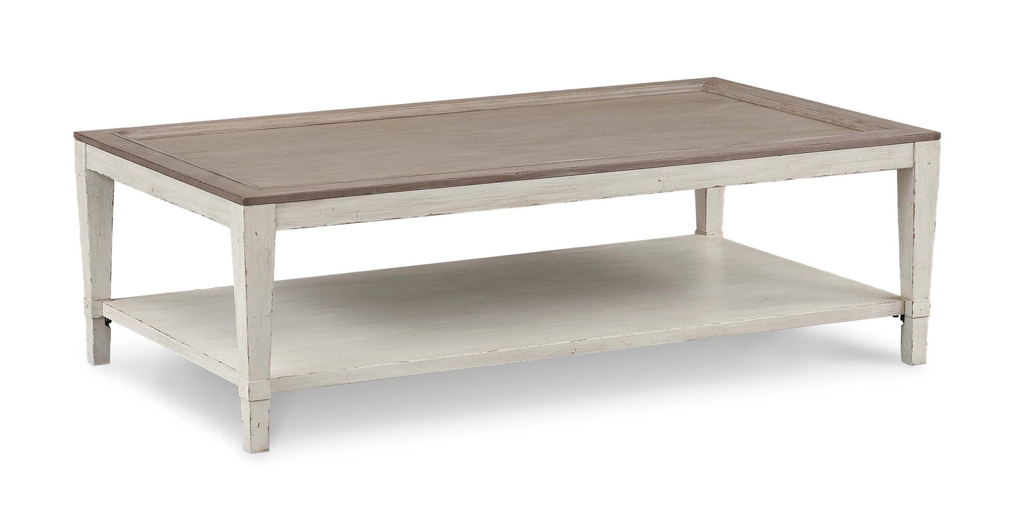Bella Rectangular Cocktail Table Bassett