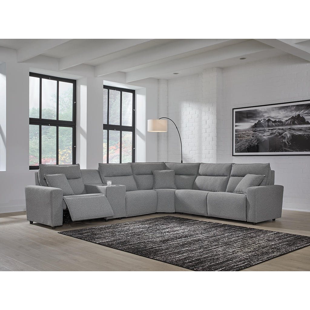 ModMax II 6-Piece Reclining Sectional with Console Signature Design by Ashley® Living Room