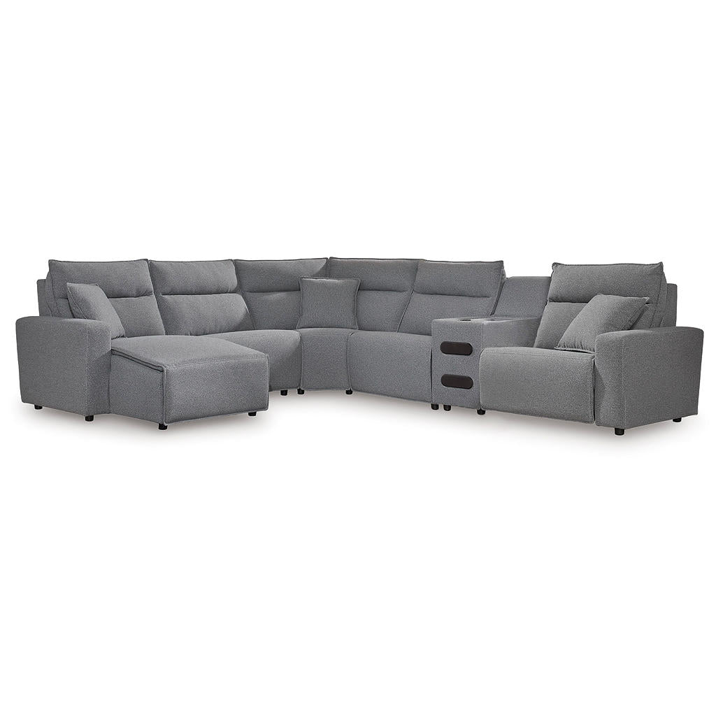 ModMax II 6-Piece Reclining Sectional with Chaise and Audio Console Signature Design by Ashley® Living Room