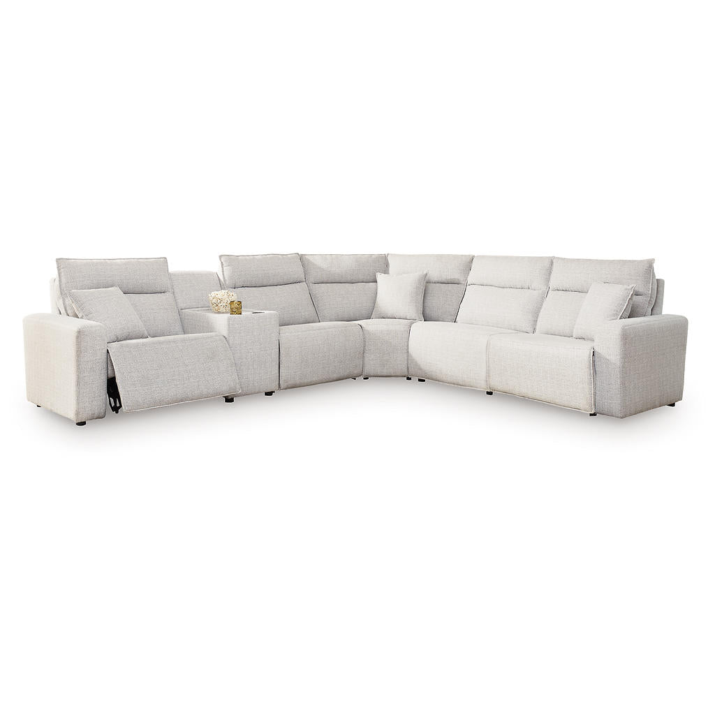 Modmax II 6-Piece Reclining Sectional with Console Signature Design by Ashley® Living Room