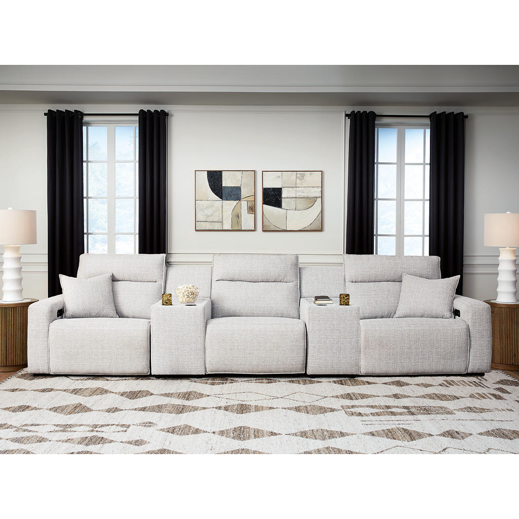 Modmax II 5-Piece Power Reclining Sectional with Consoles Signature Design by Ashley® Living Room