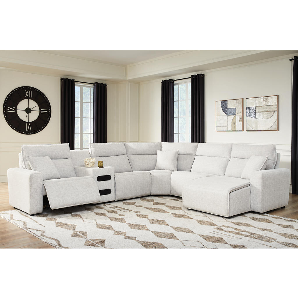 Modmax II 6-Piece Reclining Sectional with Chaise and Audio Console Signature Design by Ashley® Living Room