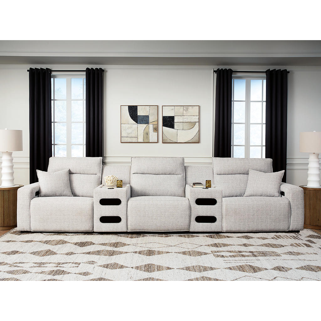 Modmax II 5-Piece Power Reclining Sectional with Audio Consoles Signature Design by Ashley® Living Room