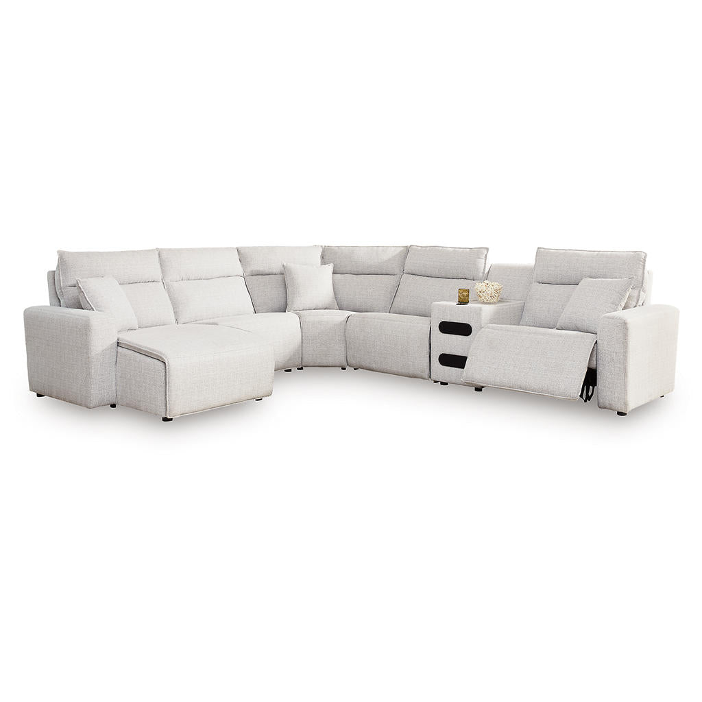 Modmax II 6-Piece Reclining Sectional with Chaise and Audio Console Signature Design by Ashley® Living Room