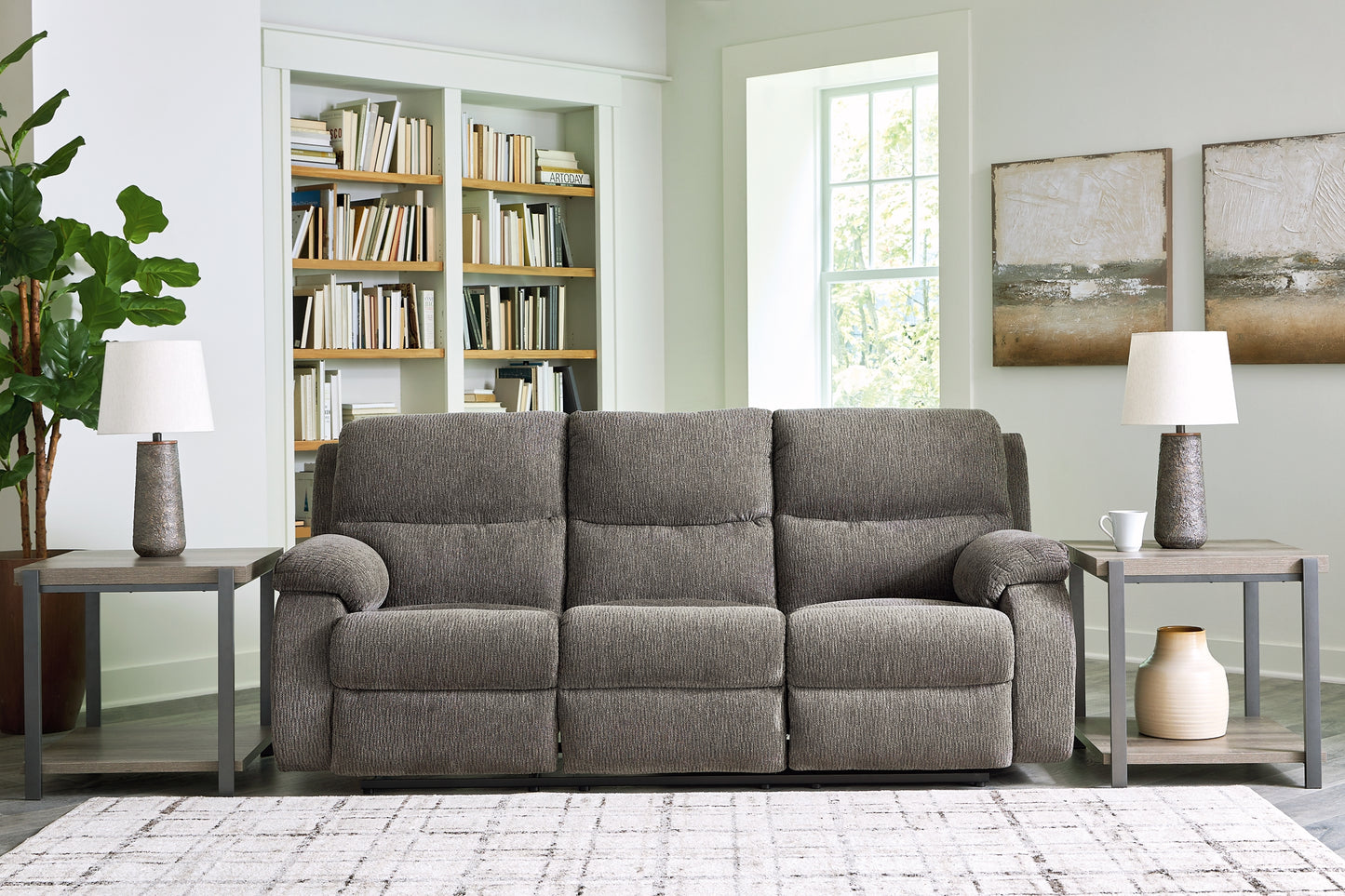 Scranto Reclining Sofa, Loveseat and Recliner