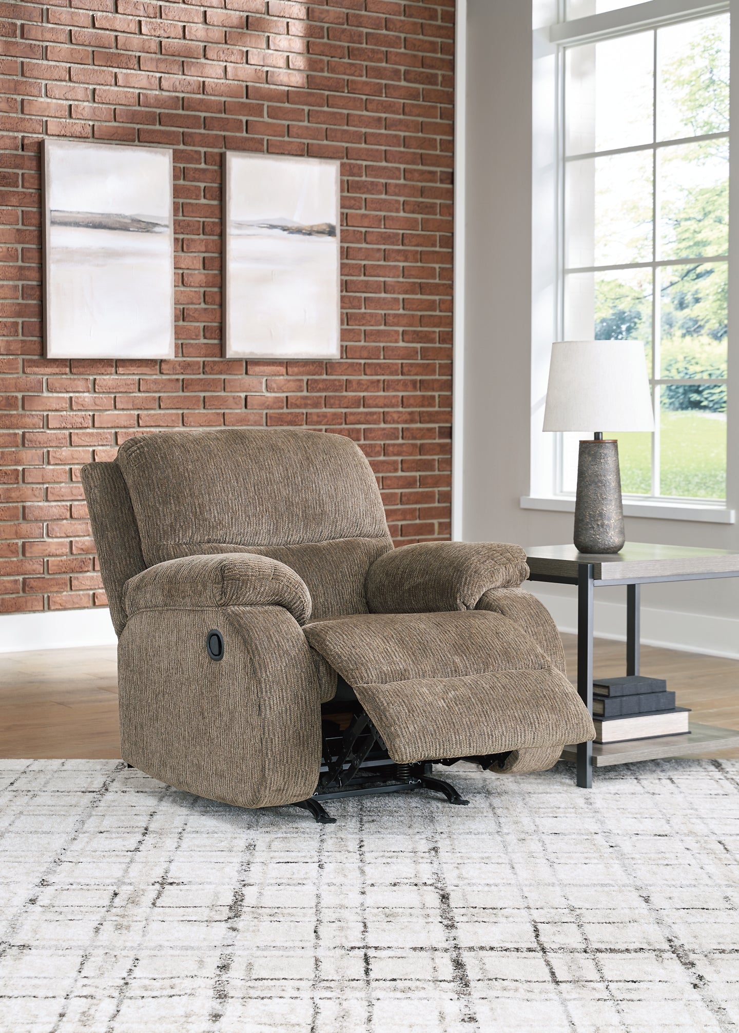 Scranto Reclining Sofa, Loveseat and Recliner