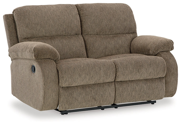 Scranto Reclining Sofa, Loveseat and Recliner