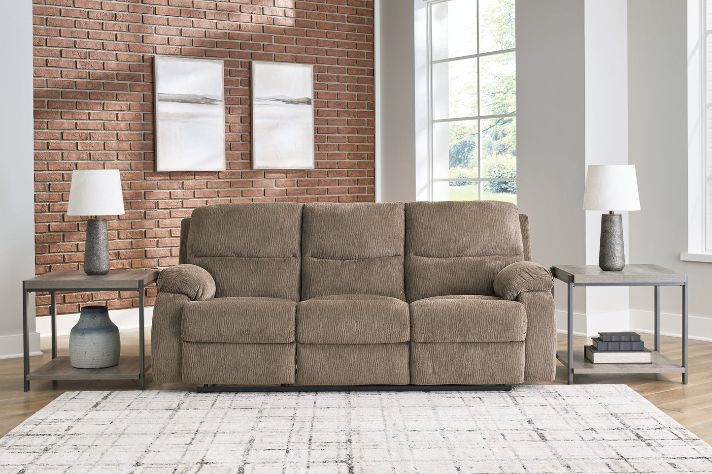 Scranto Reclining Sofa, Loveseat and Recliner