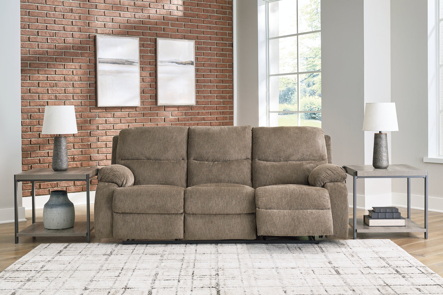 Scranto Reclining Sofa, Loveseat and Recliner