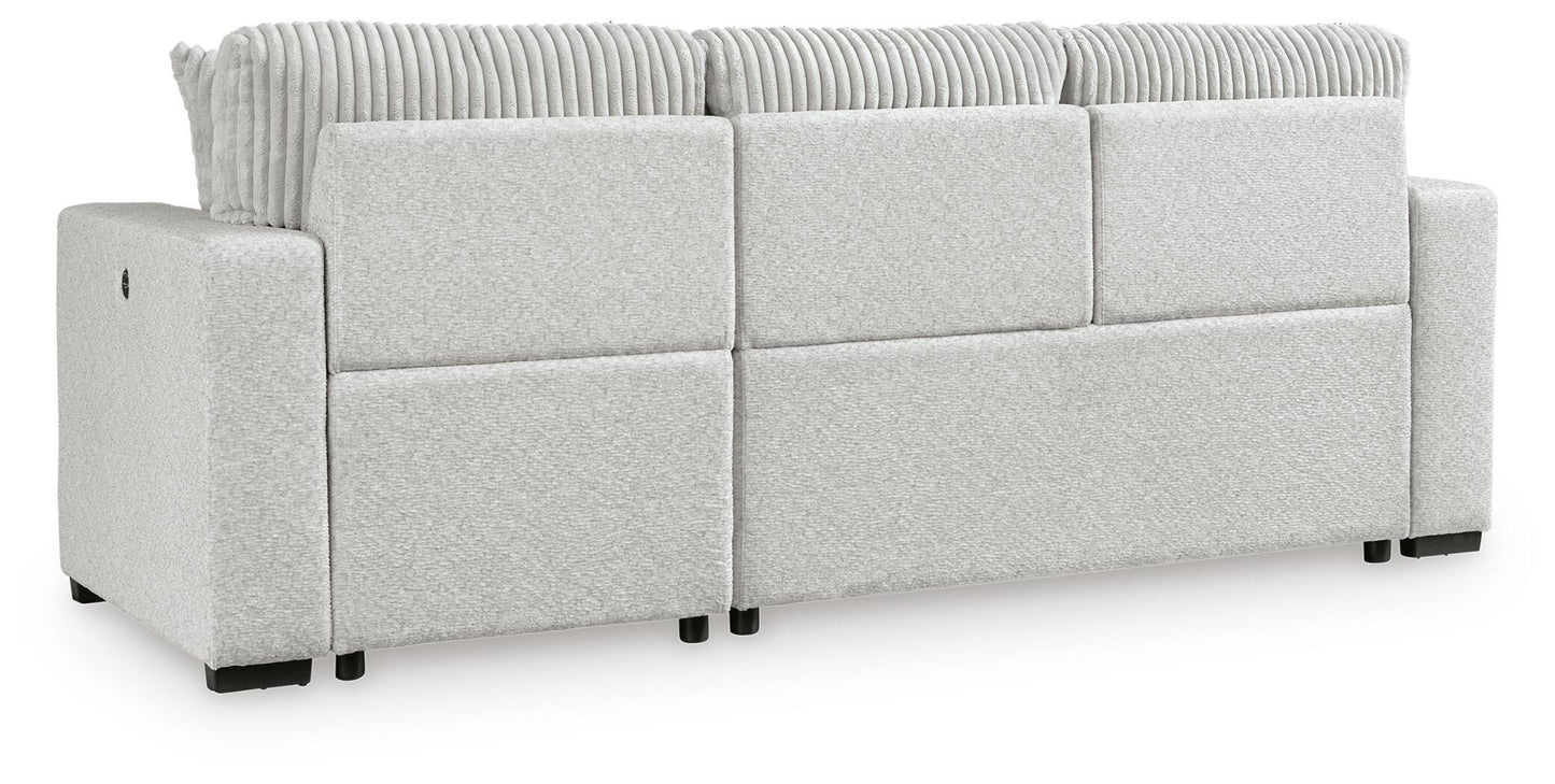 Wohlen 2-Piece Sectional with Pop Up Sleeper and Chaise