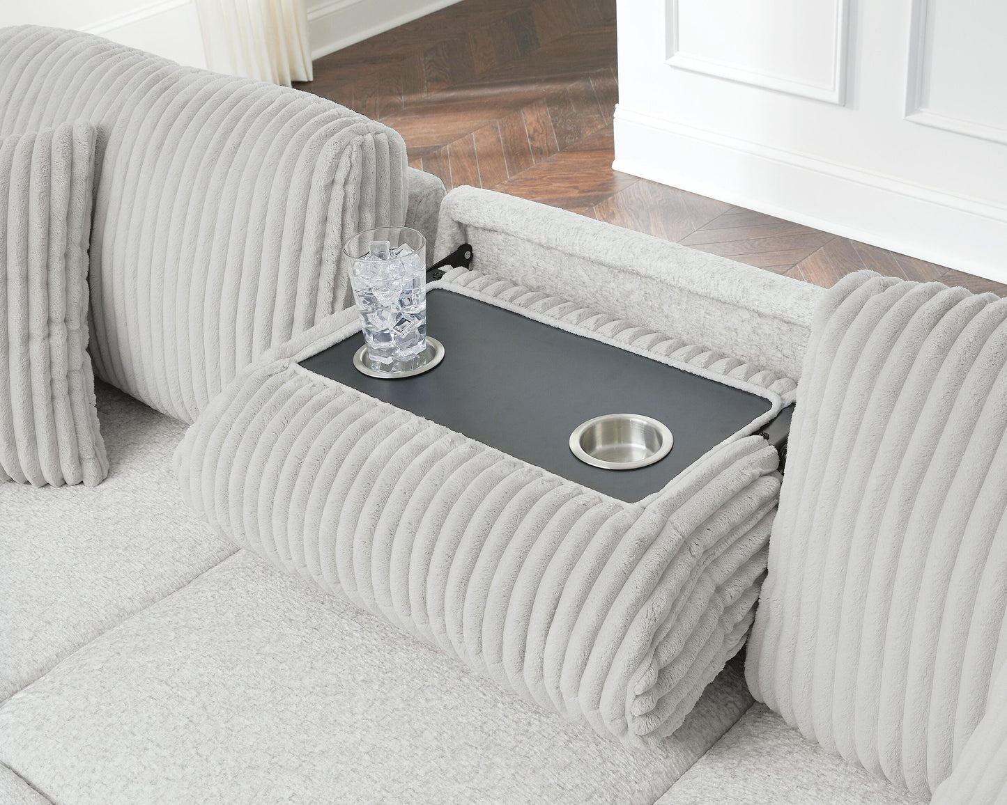 Wohlen 2-Piece Sectional with Pop Up Sleeper and Chaise