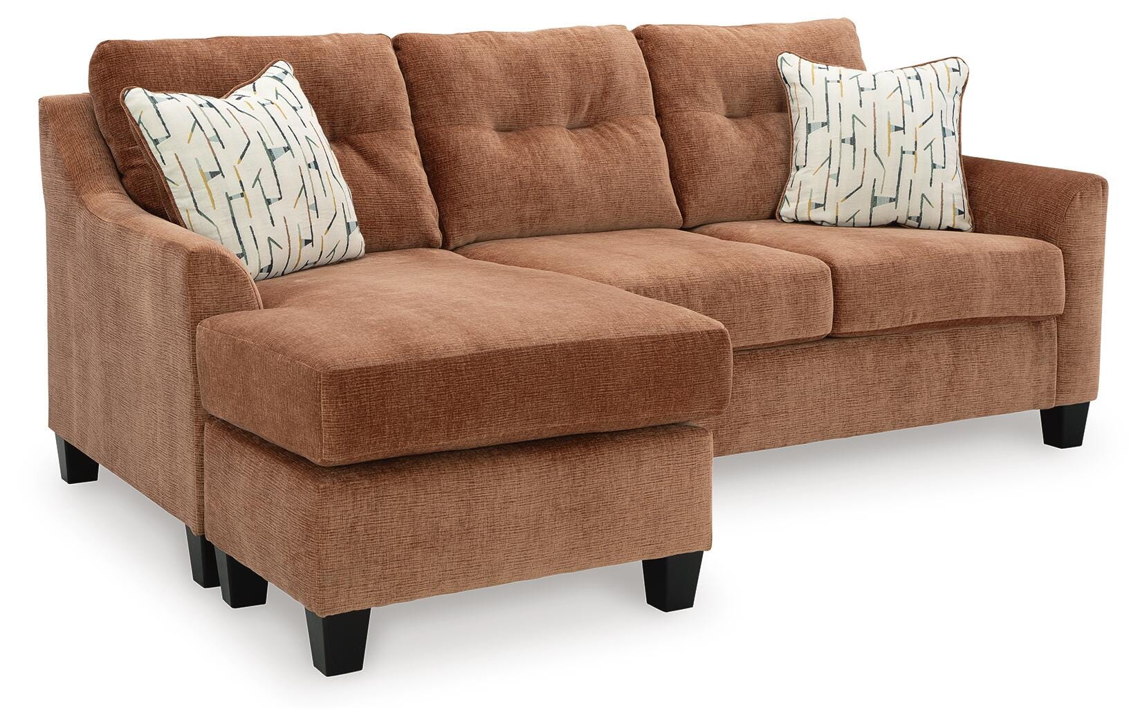 Amity Bay Sofa Chaise and Ottoman