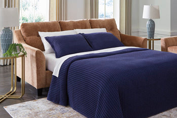 Amity Bay Queen Sofa Chaise Sleeper Benchcraft® Living Room