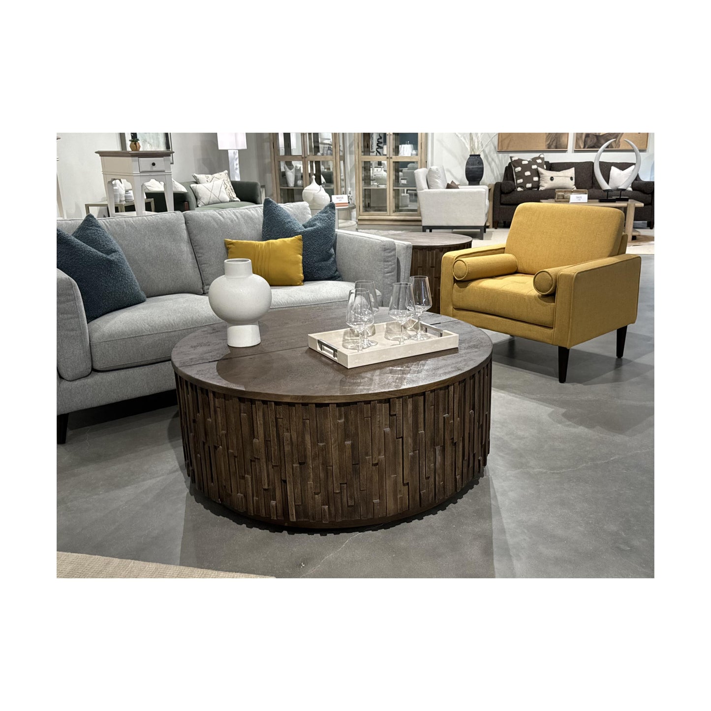 Viewpoint Round End Table