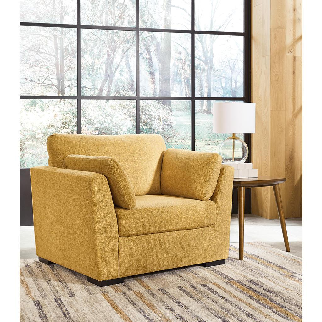Keerwick Oversized Chair and Ottoman — Sunflower Signature Design by Ashley® Uncategorized