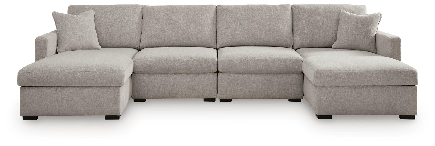 ModMax Luxe 4-Piece Double Chaise Sectional