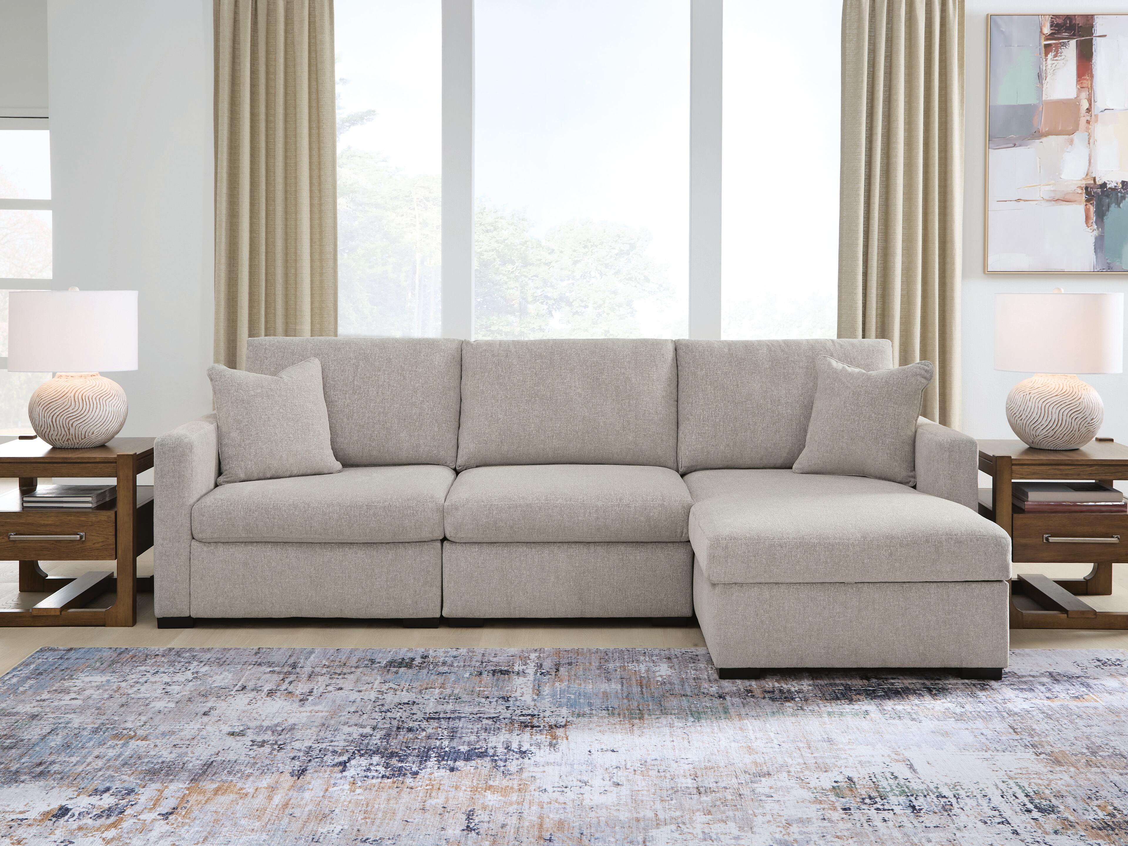 ModMax Luxe 3-Piece Sectional Sofa Chaise