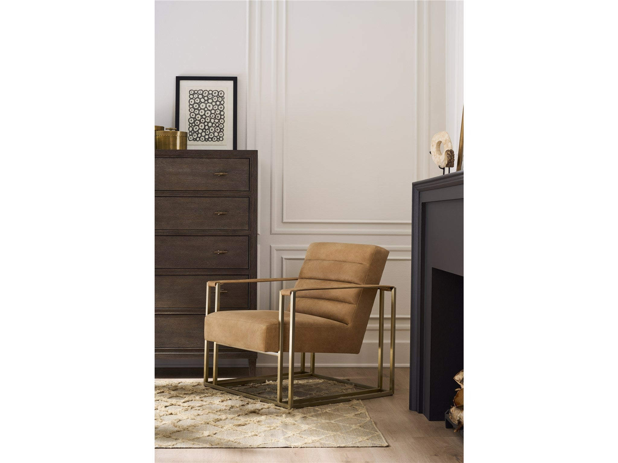 Universal Furniture Jensen Accent Chair — Winchester Sandstone — Jensen Collection
