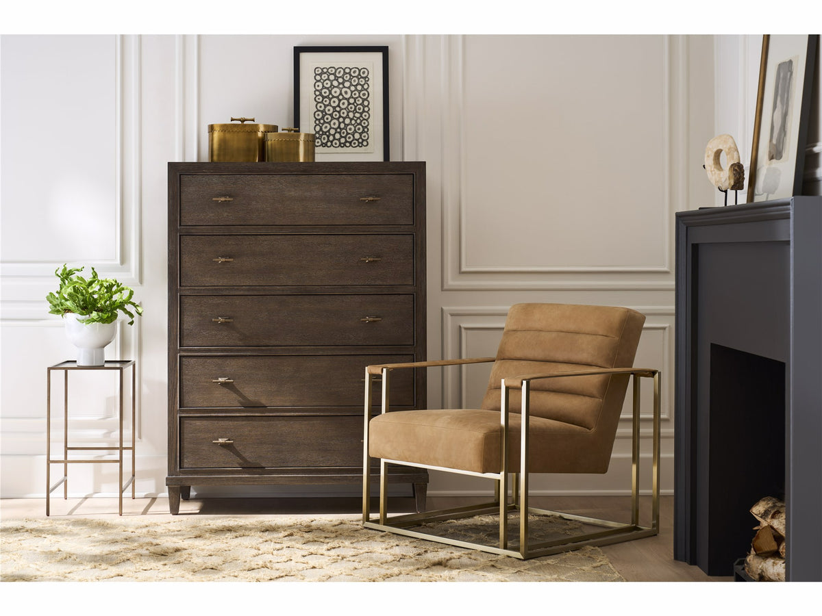 Universal Furniture Montclair Cocoa Chest — 5 Drawer — Montclair Collection