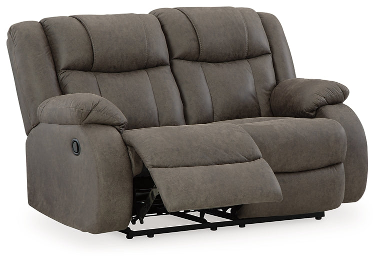 First Base Reclining Sofa, Loveseat and Recliner