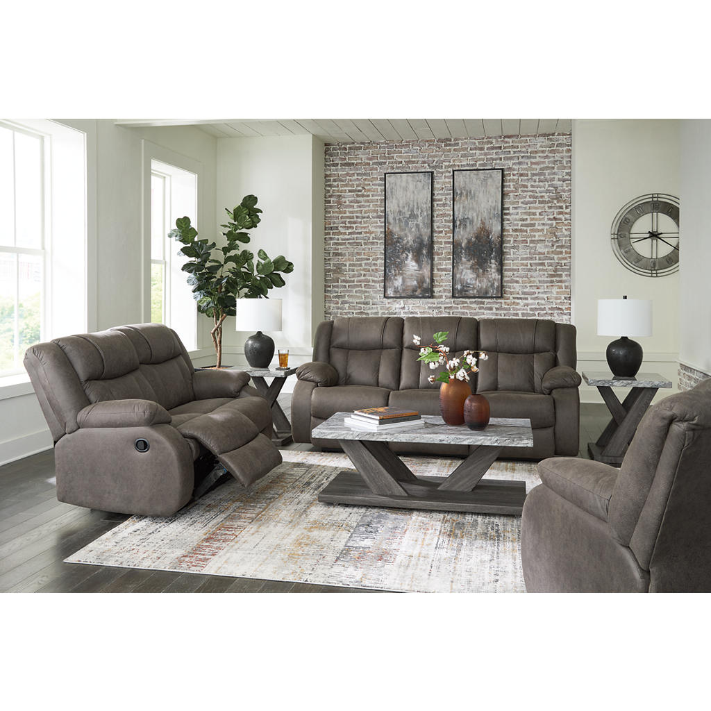 First Base Reclining Sofa, Loveseat and Recliner Signature Design by Ashley® Uncategorized