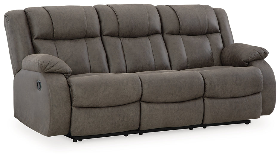 First Base Reclining Sofa, Loveseat and Recliner