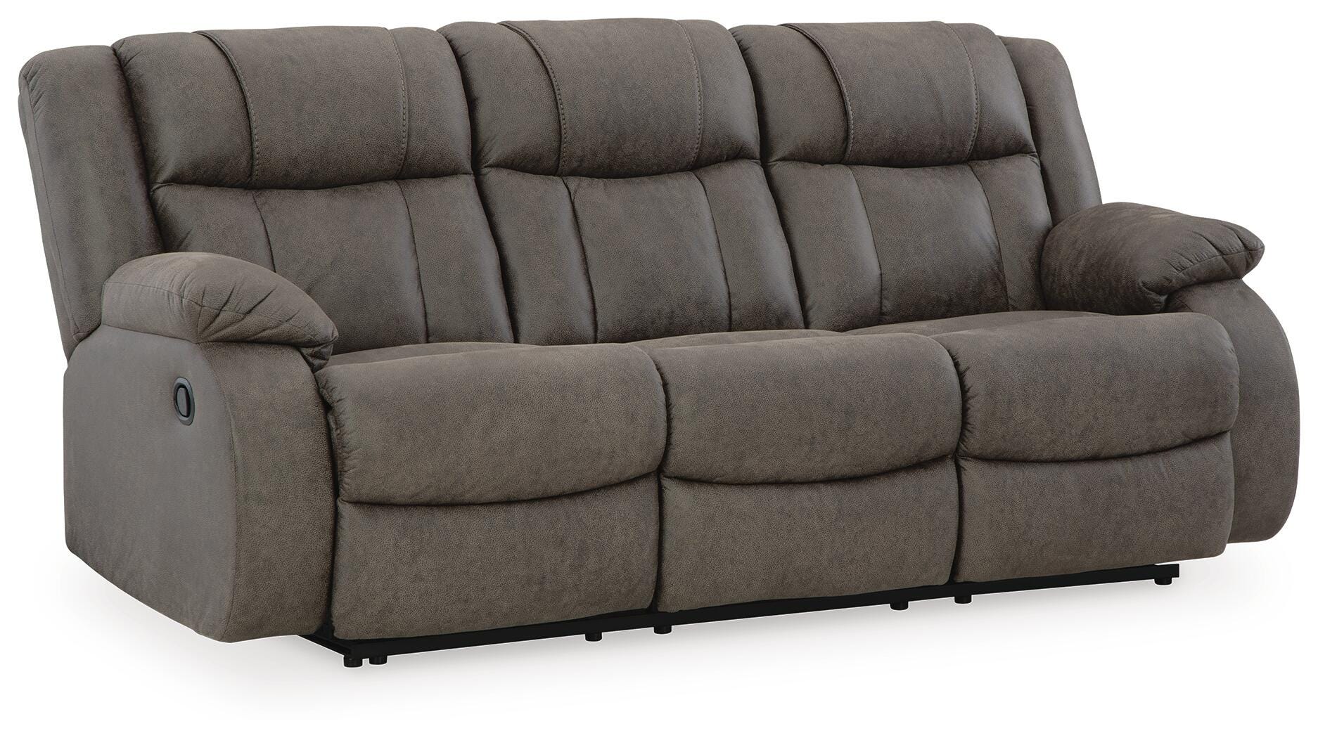 First Base Reclining Sofa and 2 Recliners — 3-Piece Set Signature Design by Ashley® Living Room