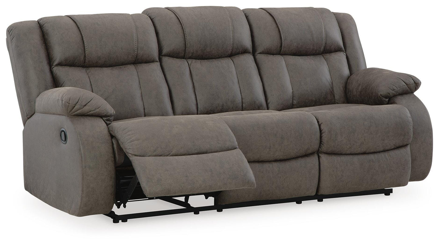 First Base Reclining Sofa and 2 Recliners — 3-Piece Set Signature Design by Ashley® Living Room
