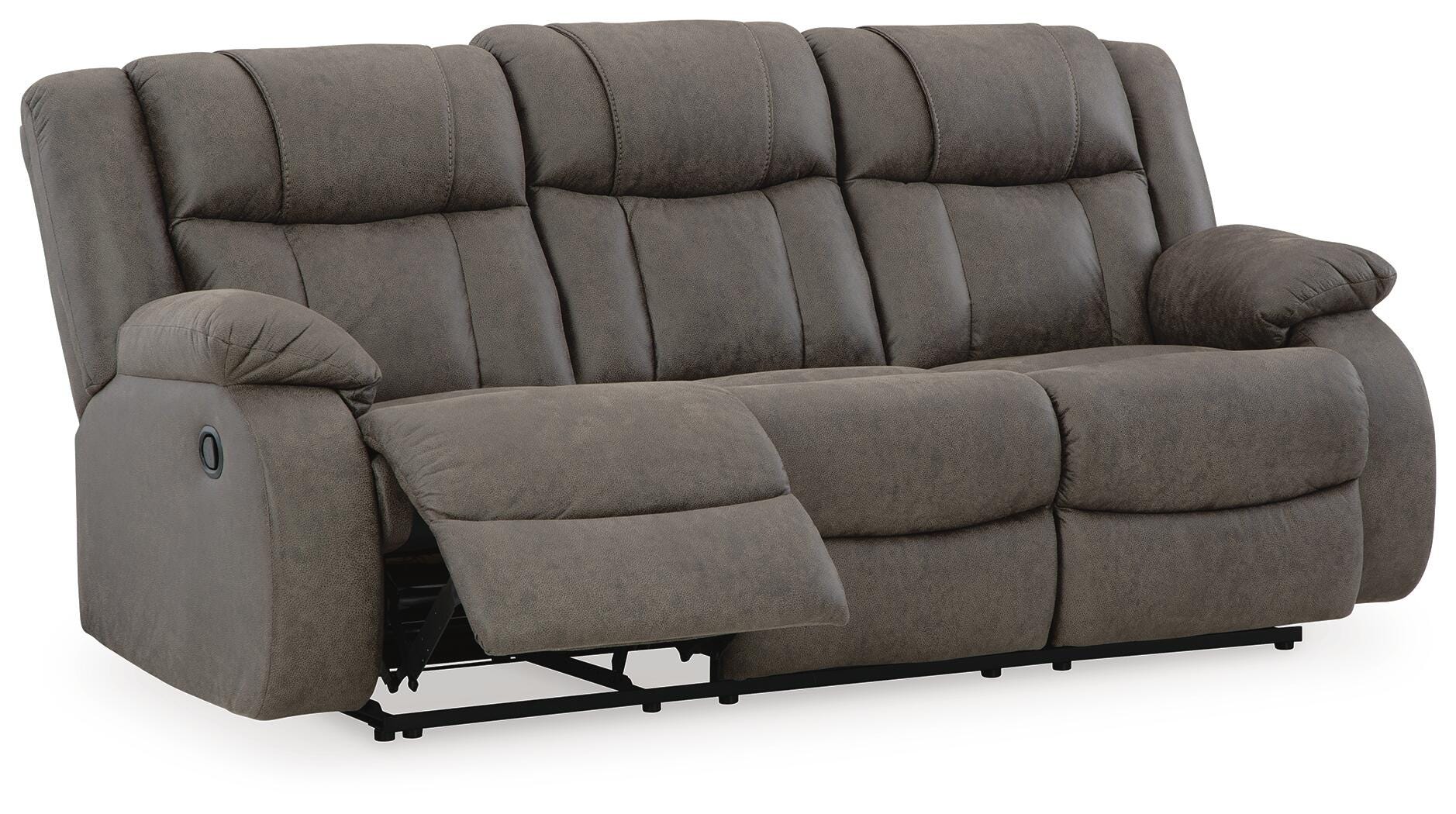 First Base Reclining Sofa and Recliner — 2-Piece Set Signature Design by Ashley® Living Room