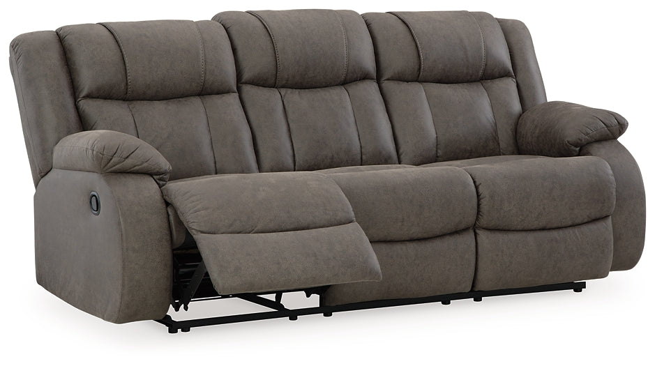 First Base Reclining Sofa, Loveseat and Recliner