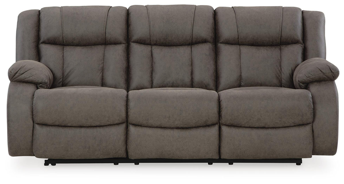 First Base Reclining Sofa and 2 Recliners — 3-Piece Set Signature Design by Ashley® Living Room