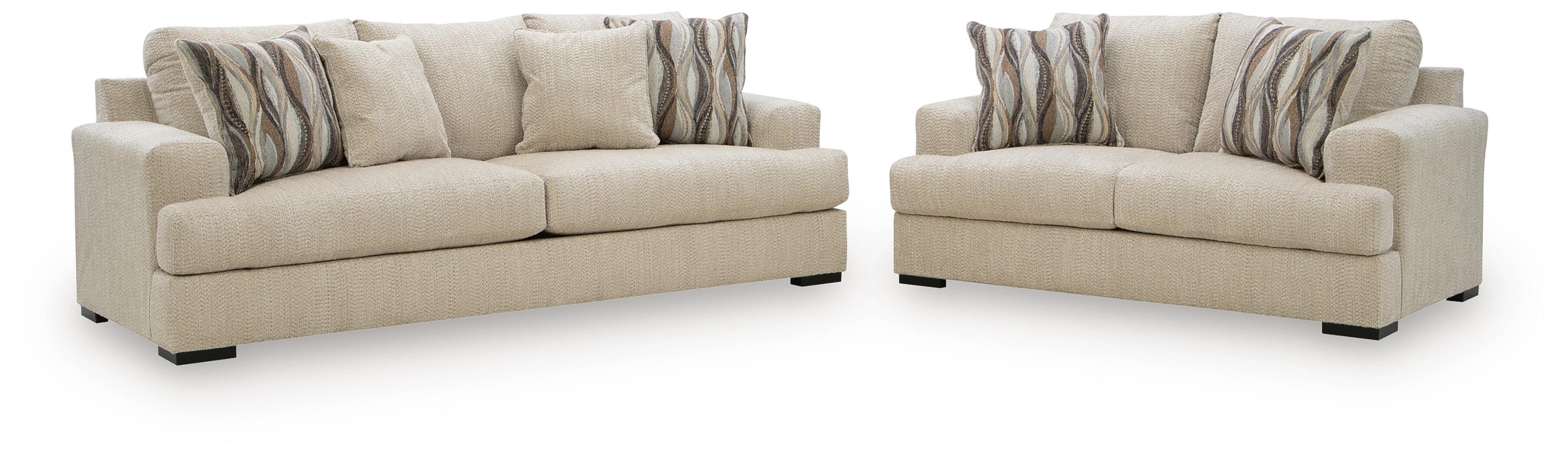 Lofwood Sofa and Loveseat
