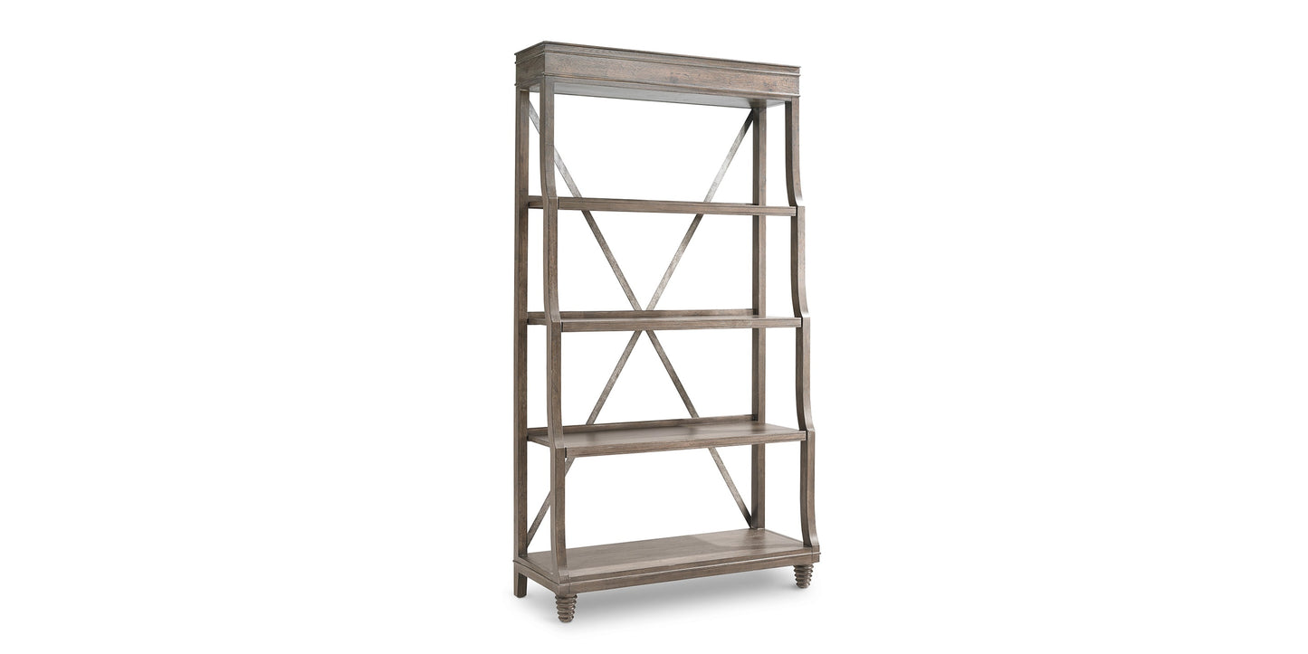Compass Grey Etagere Bassett