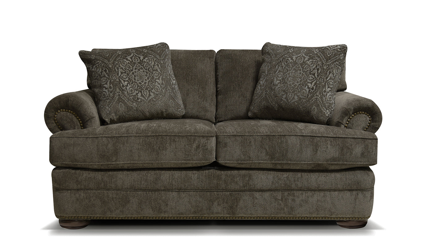 Knox Loveseat with Nails