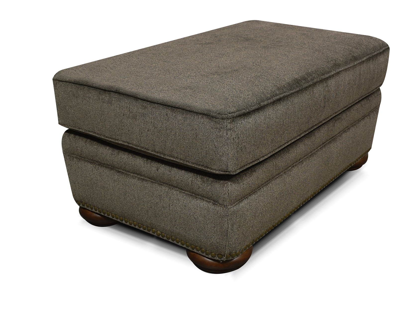 Knox Ottoman with Nails