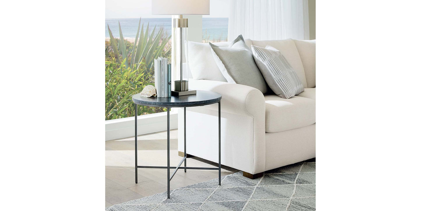 Halifax Round End Table Bassett