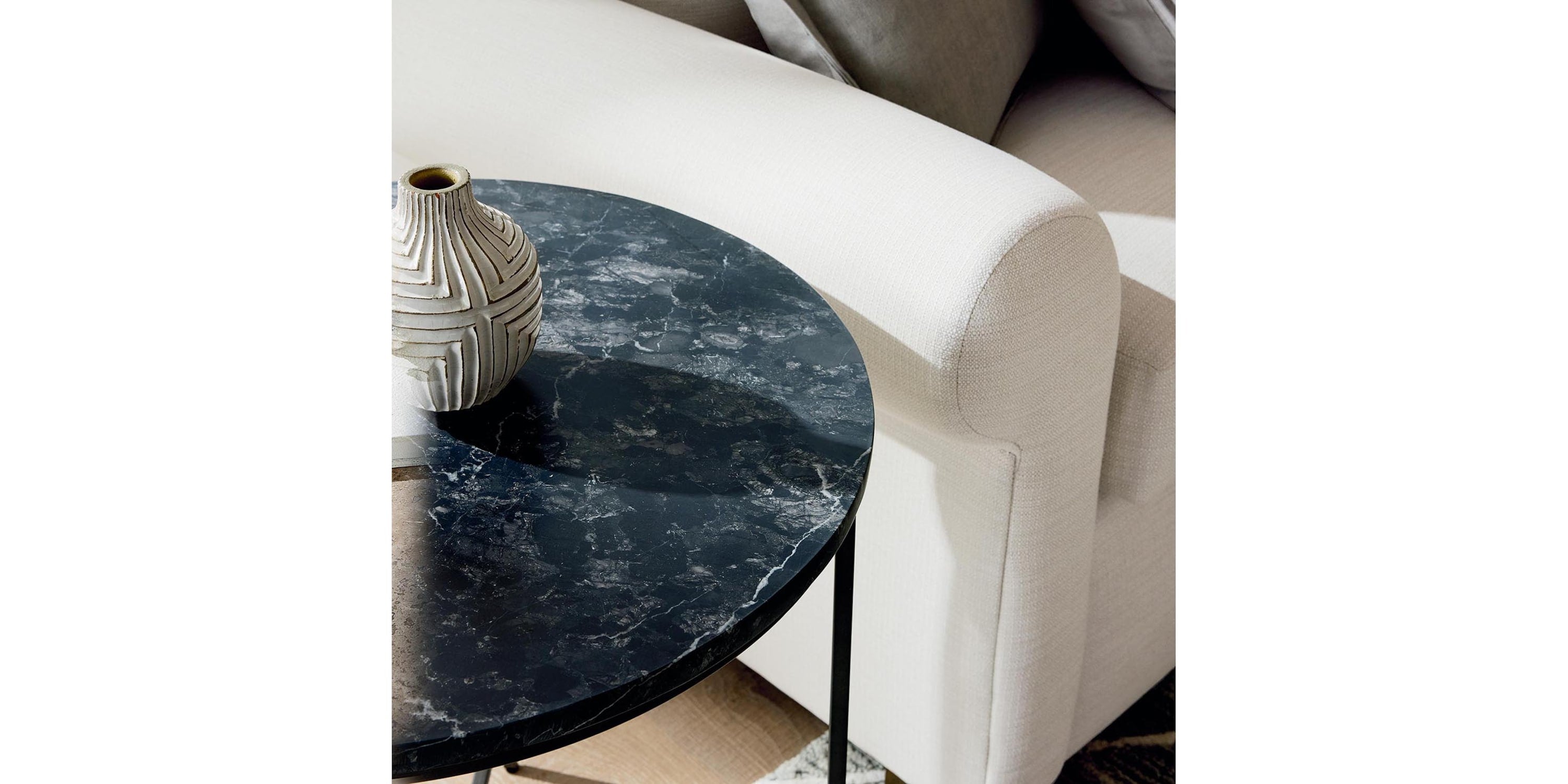 Halifax Round End Table Bassett