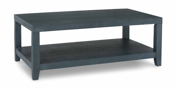 Bassett Ventura Rectangular Cocktail Table — Elm, Made in the USA Bassett Coffee Table