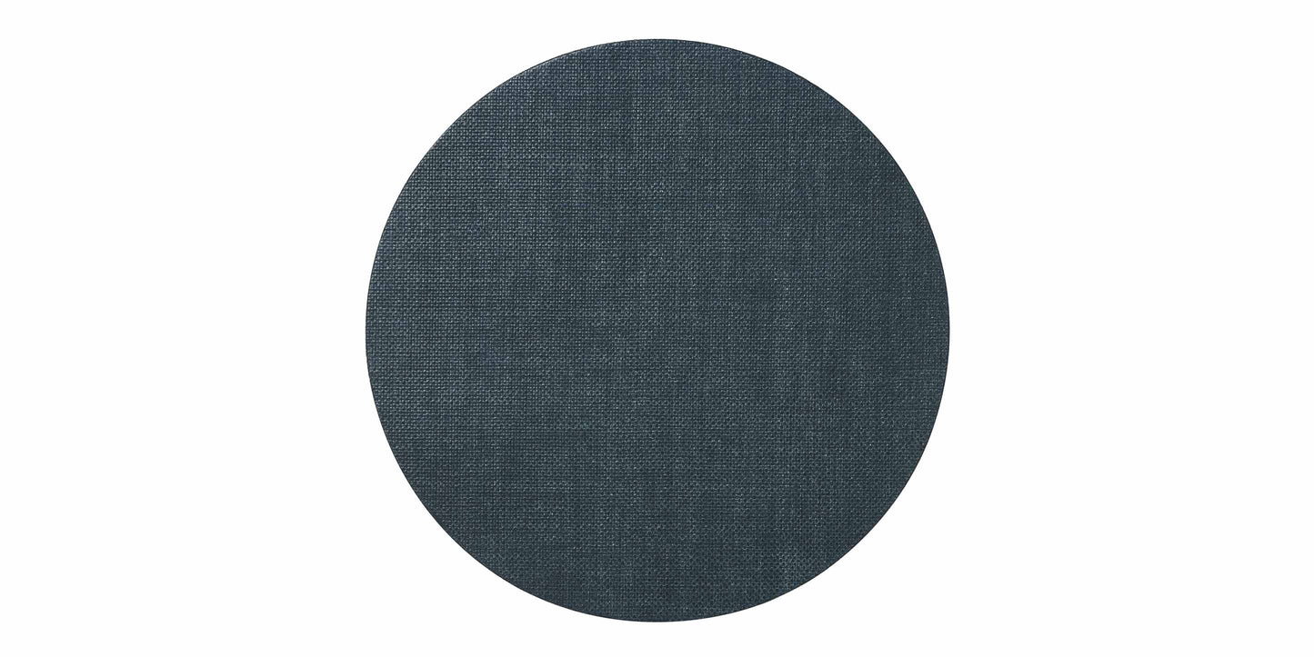 Bassett Ventura Round Lamp Table — Compact Accent Table — Pacific Blue finish