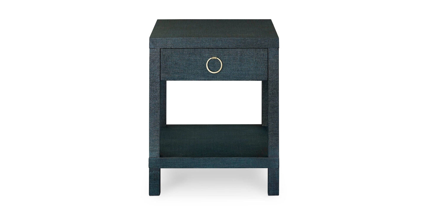 Ventura Raffia End Table Bassett