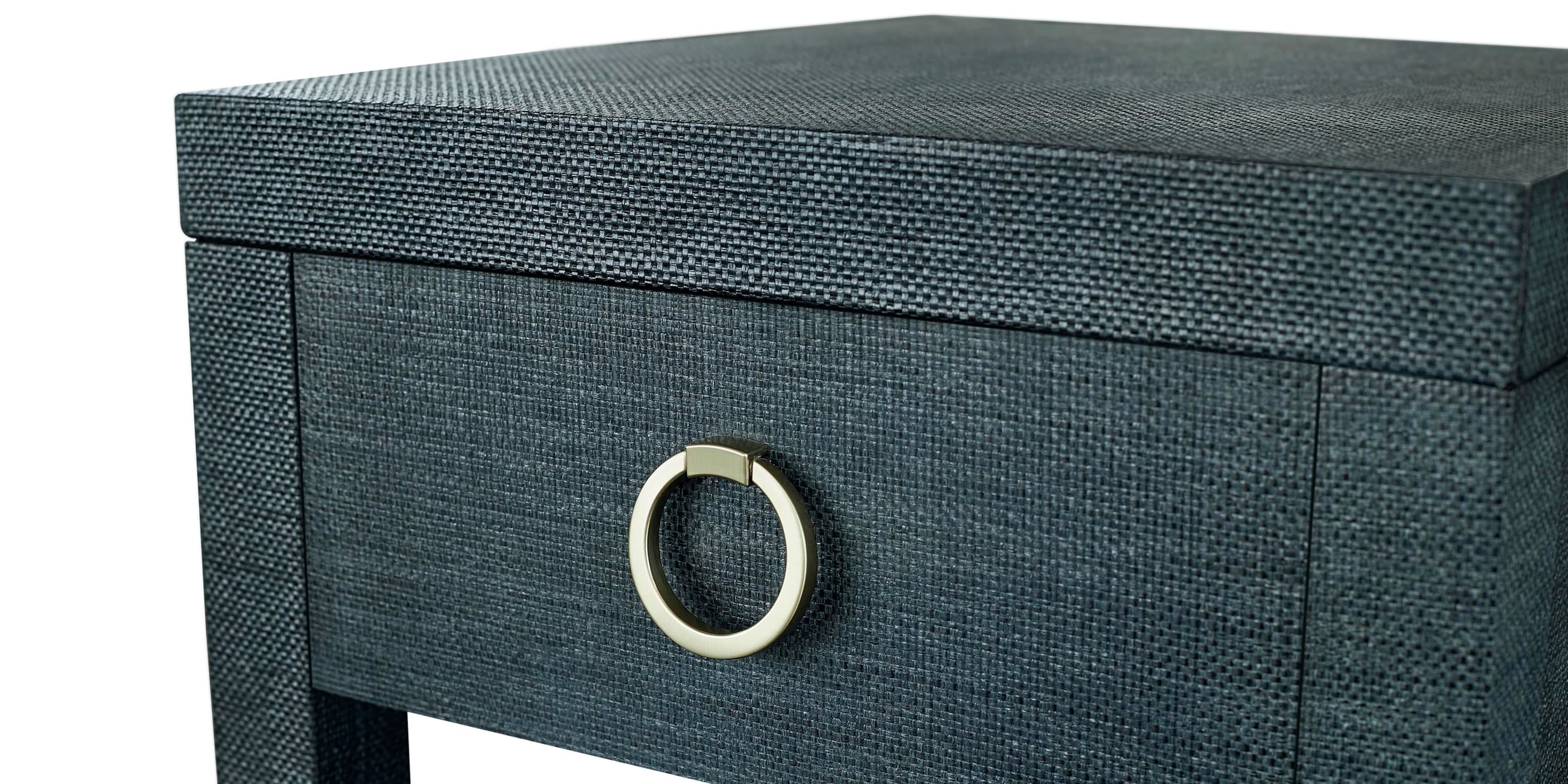 Ventura Raffia End Table Bassett