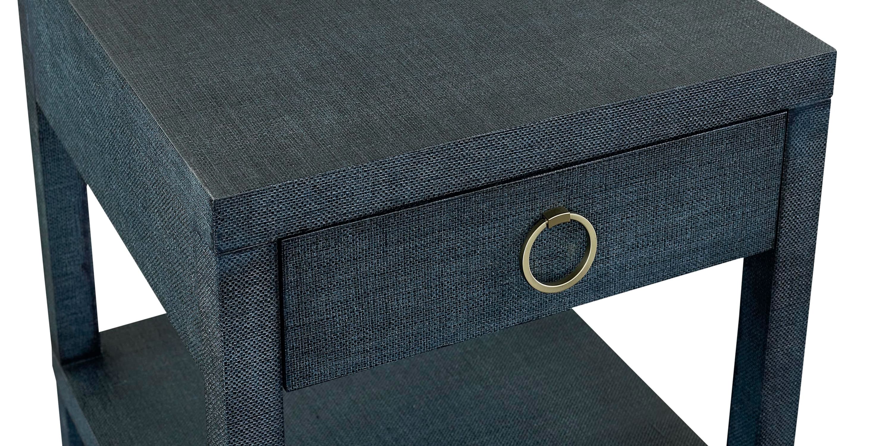 Ventura Raffia End Table Bassett