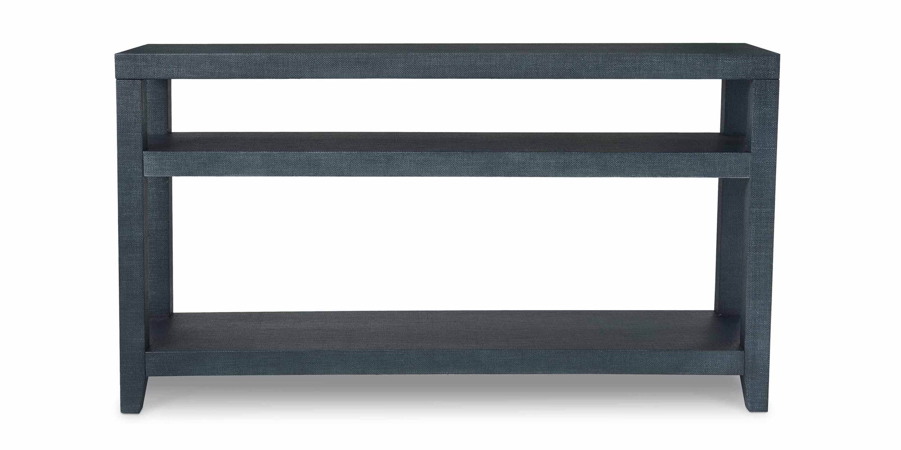 Ventura Raffia Console Table Bassett