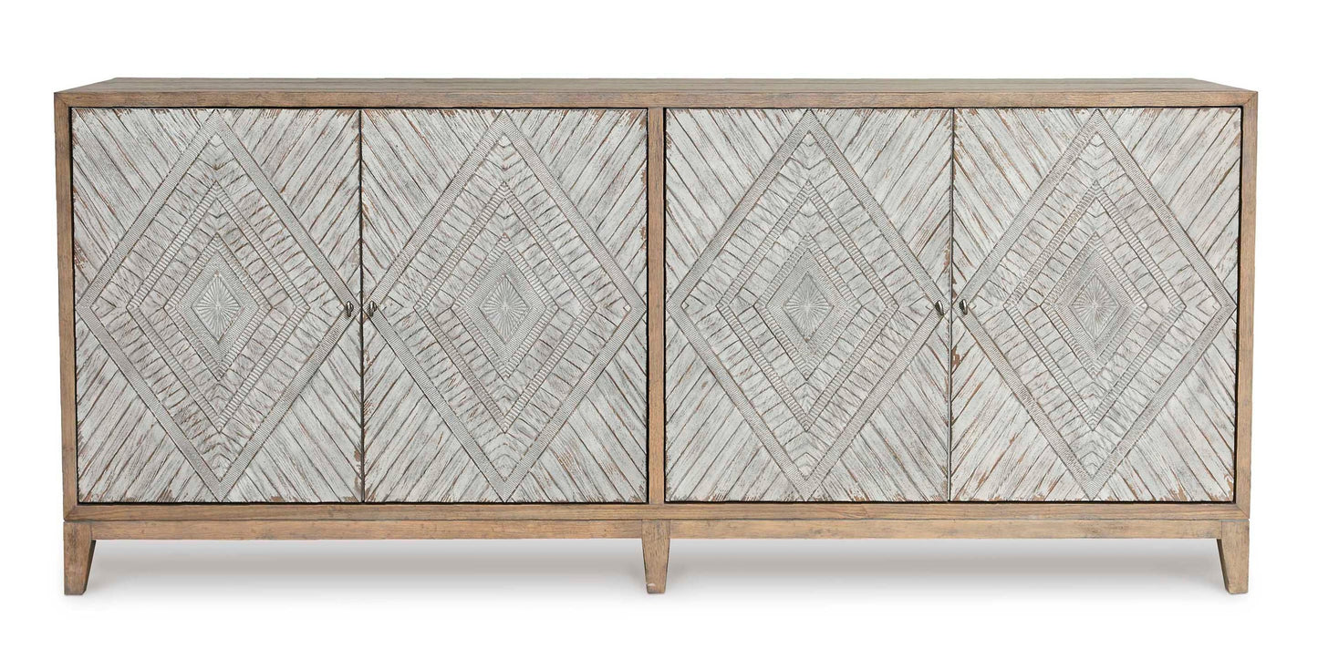 Telluride 4 Door Credenza Bassett