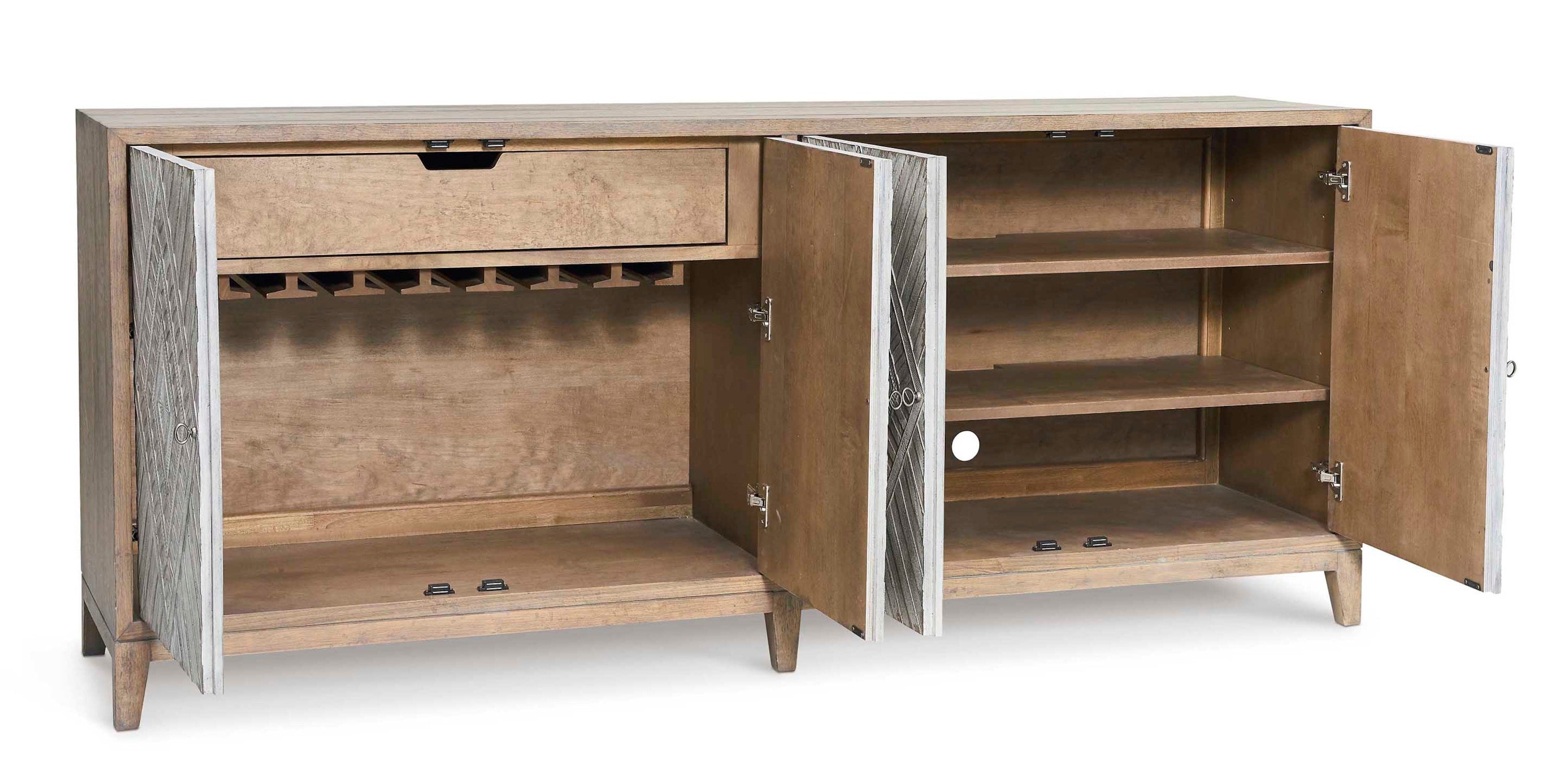 Telluride 4 Door Credenza Bassett